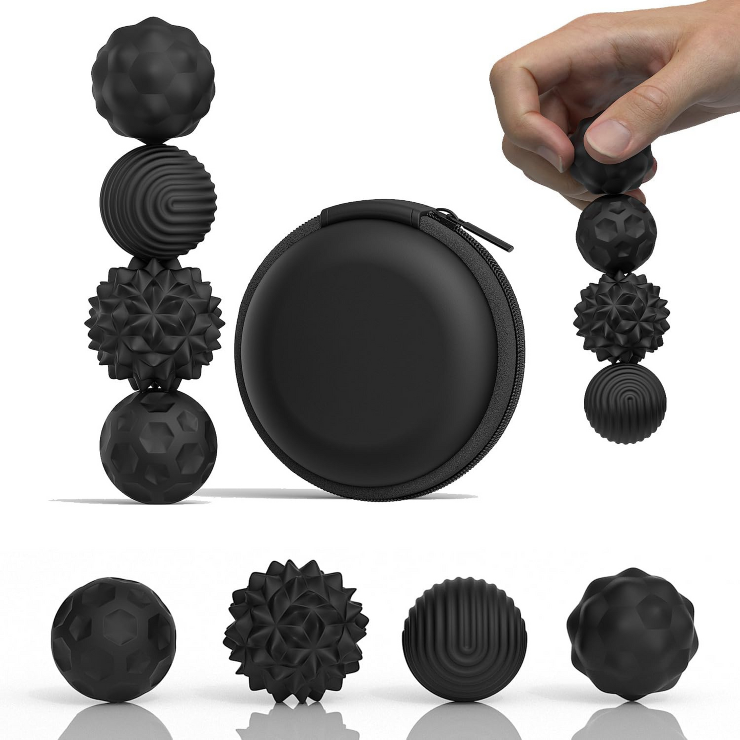 Bolas Magnéticas Anti-estrés 4 piezas