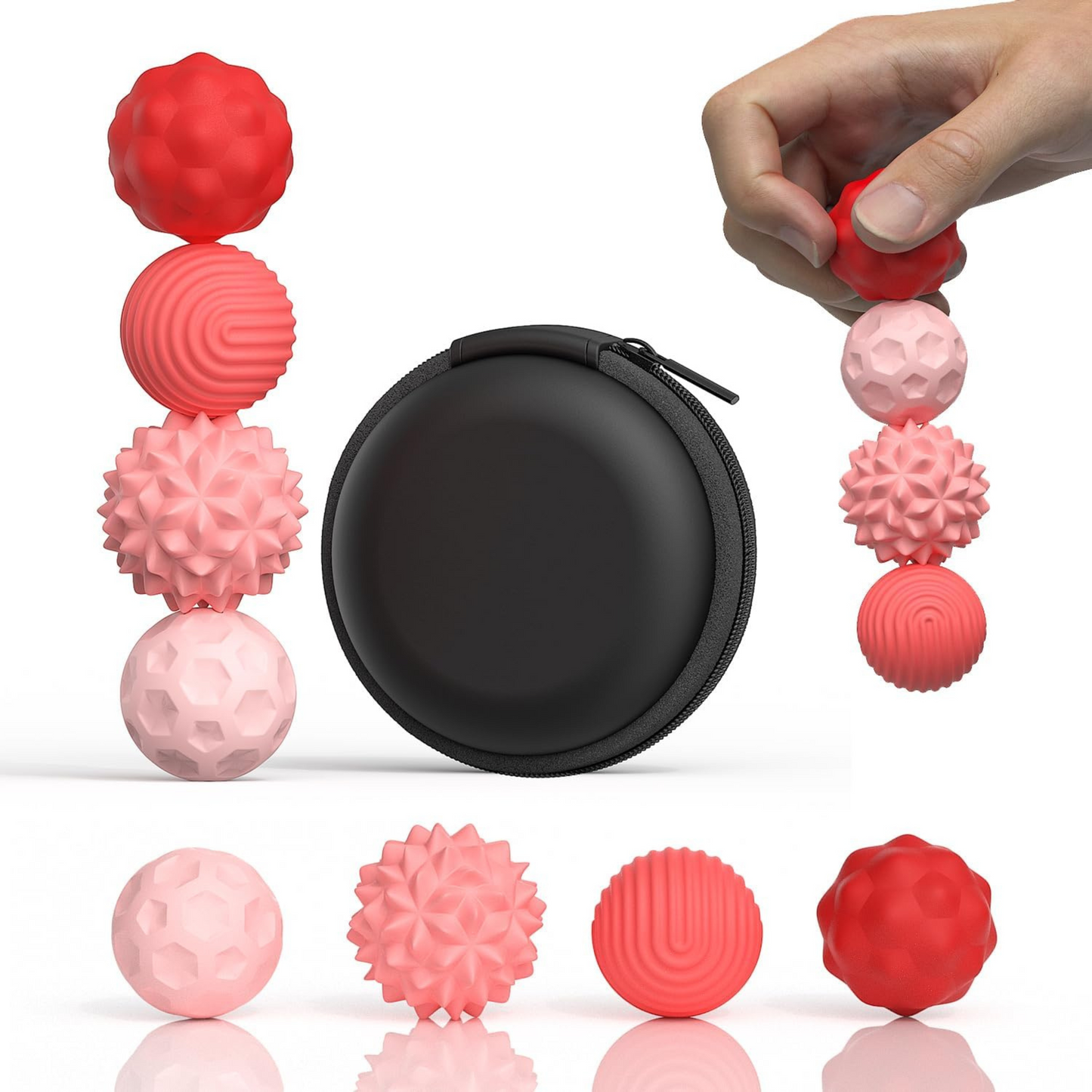 Bolas Magnéticas Anti-estrés 4 piezas