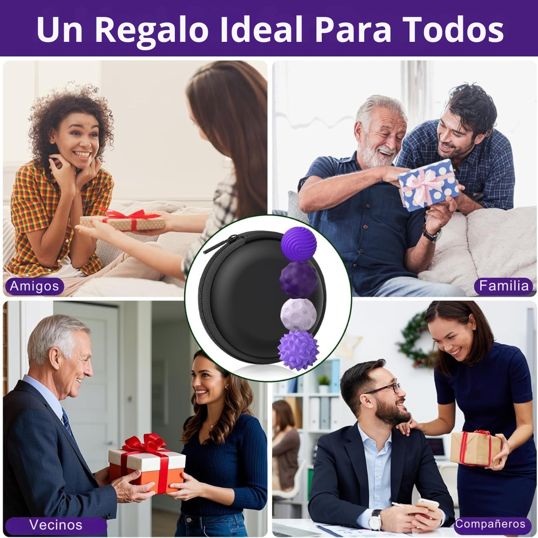 Bolas Magnéticas Anti-estrés 4 piezas